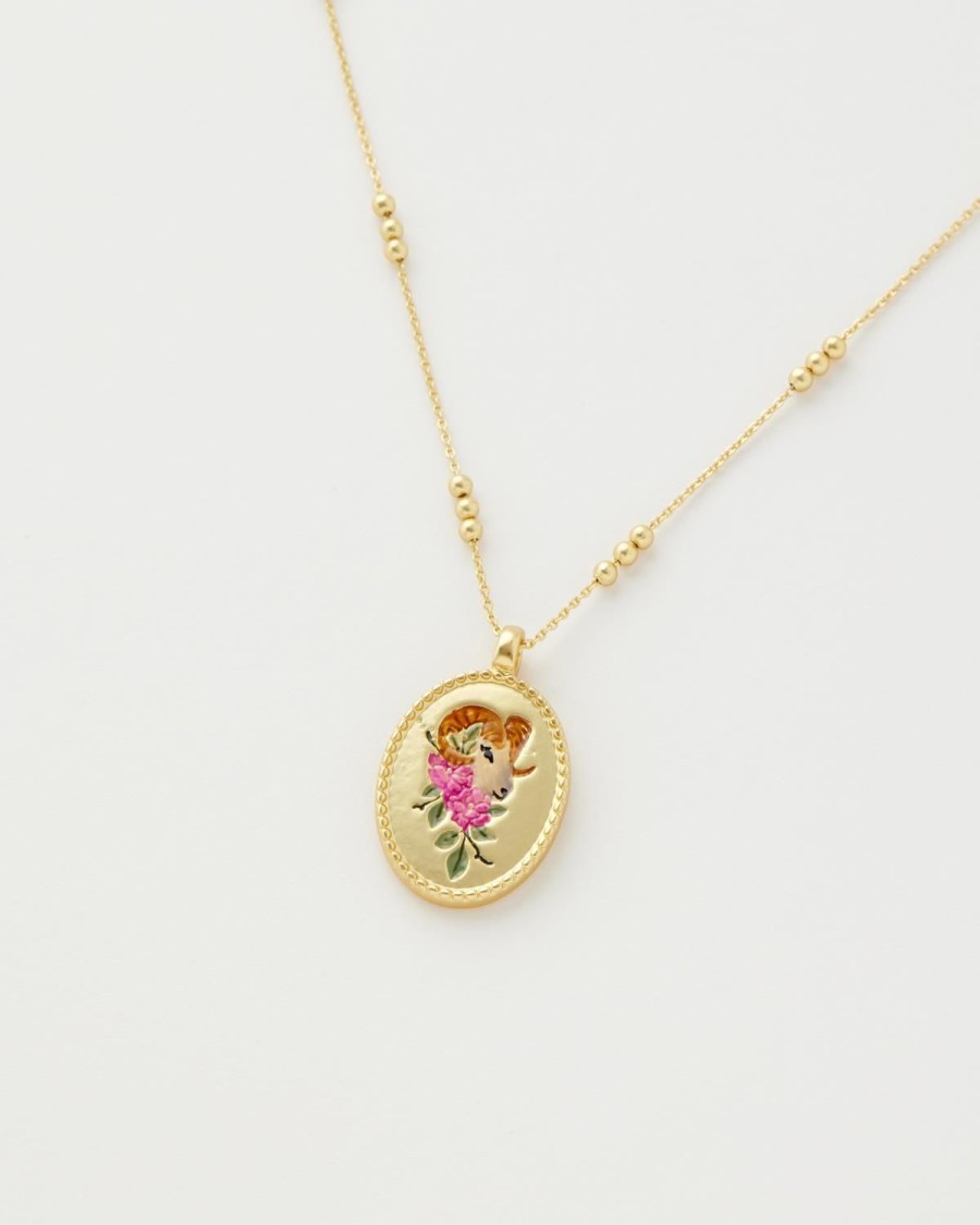 Sieraden Fable England | Ram Zodiac Ketting