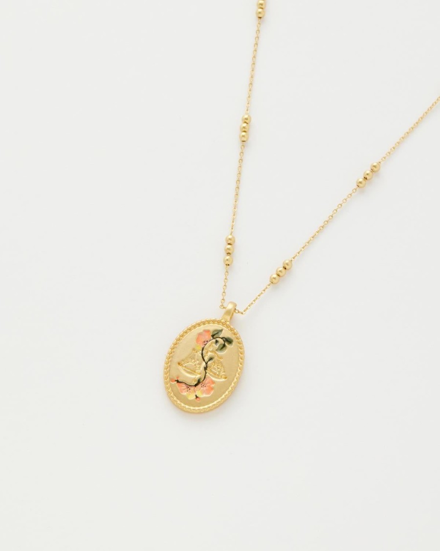 Sieraden Fable England | Weegschaal Zodiac Ketting