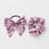 Accessoires Fable England | A Night'S Tale Scrunchie & Strik Dusky Rose