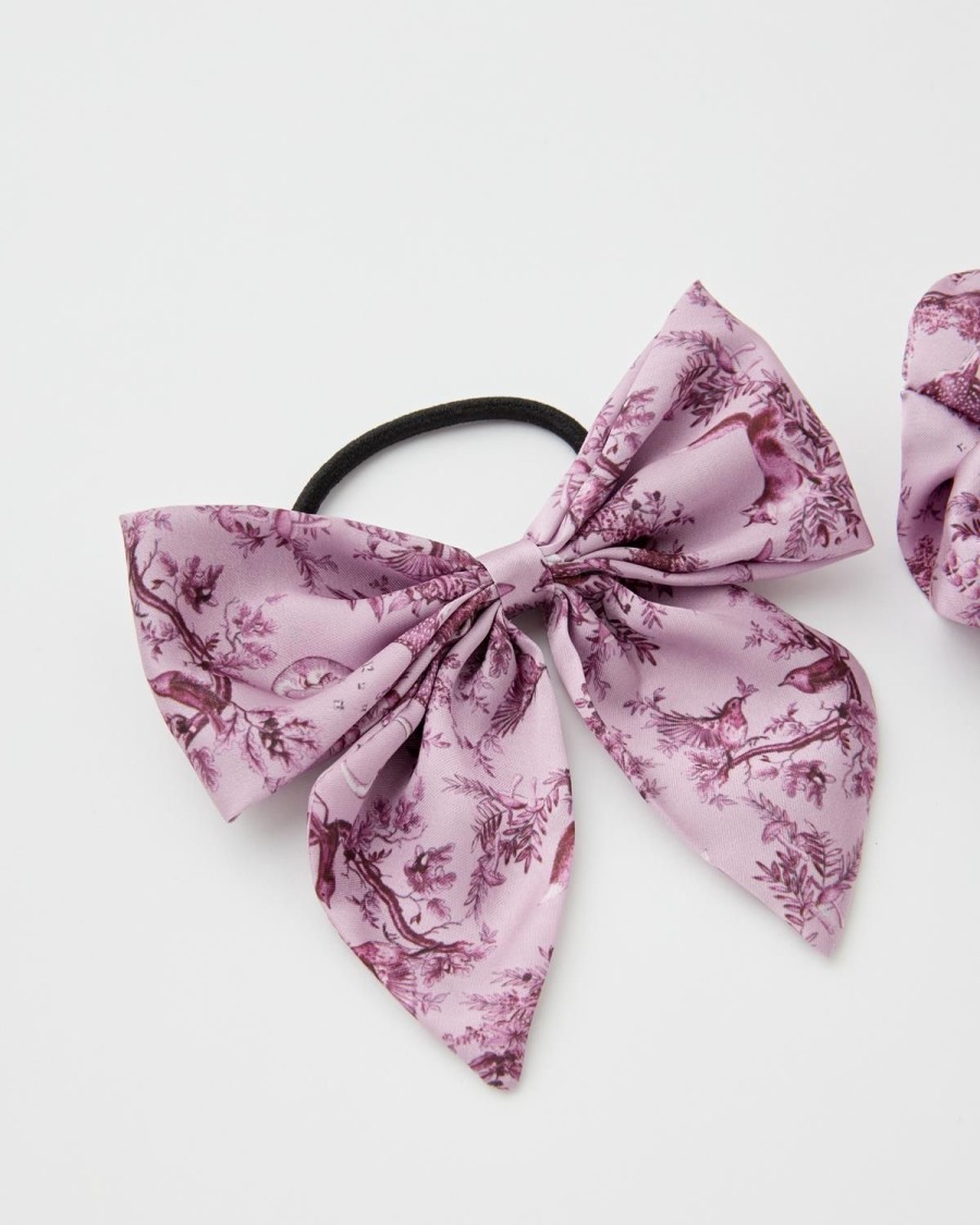 Accessoires Fable England | A Night'S Tale Scrunchie & Strik Dusky Rose