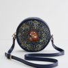 Handtassen Fable England | Chloe Circle Bag Geborduurde Slaapmuis