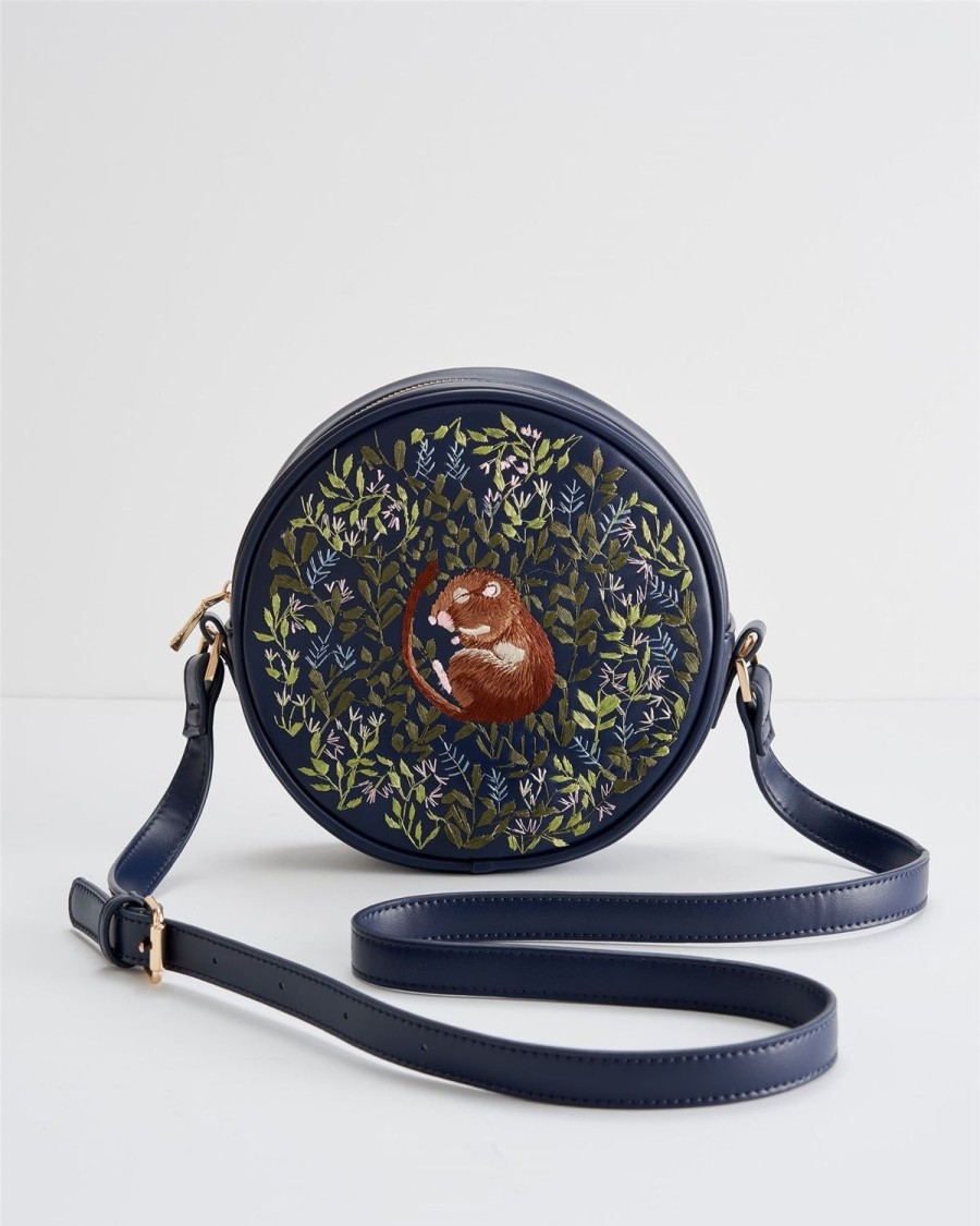 Handtassen Fable England | Chloe Circle Bag Geborduurde Slaapmuis