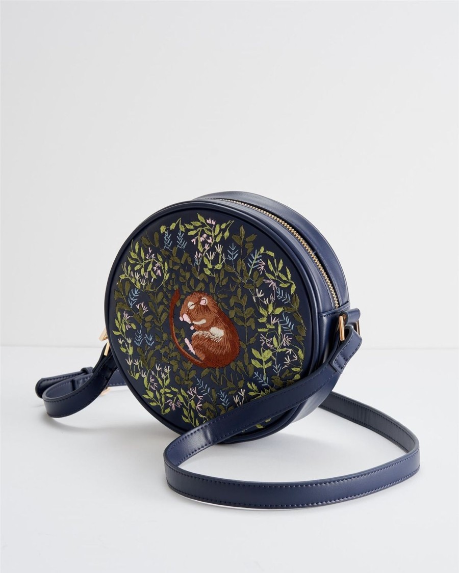 Handtassen Fable England | Chloe Circle Bag Geborduurde Slaapmuis