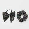 Accessoires Fable England | A Night'S Tale Scrunchie & Strik Zwart