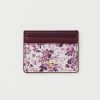 Handtassen Fable England | Wandelende Rose Card Portemonnee Bordeaux