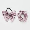 Accessoires Fable England | Rambling Rose Scrunchie & Strik Set Burgundy