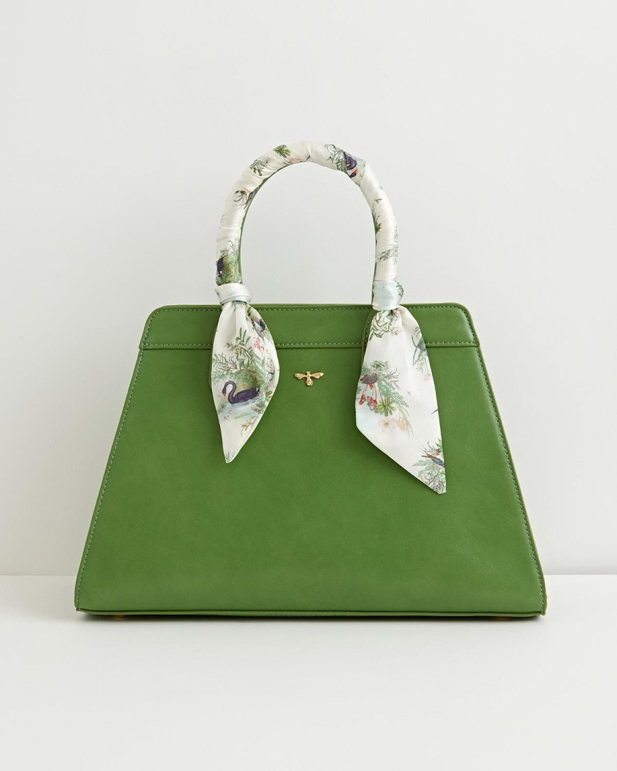 Handtassen Fable England | Groene Alice Tote